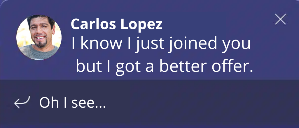 Me buscaron de otra empresa